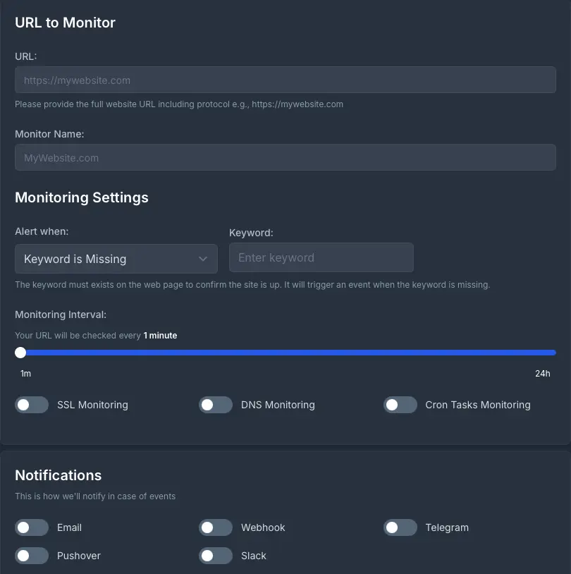 Add DNS Monitoring