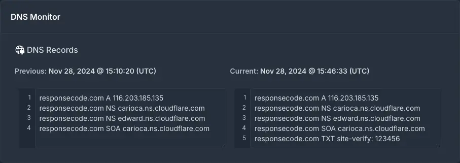 DNS Monitoring